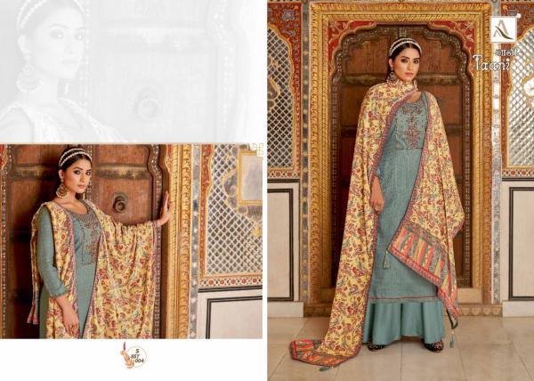 Alok Taani Designer Pashmina Kashmiri Embroidery Salwar 